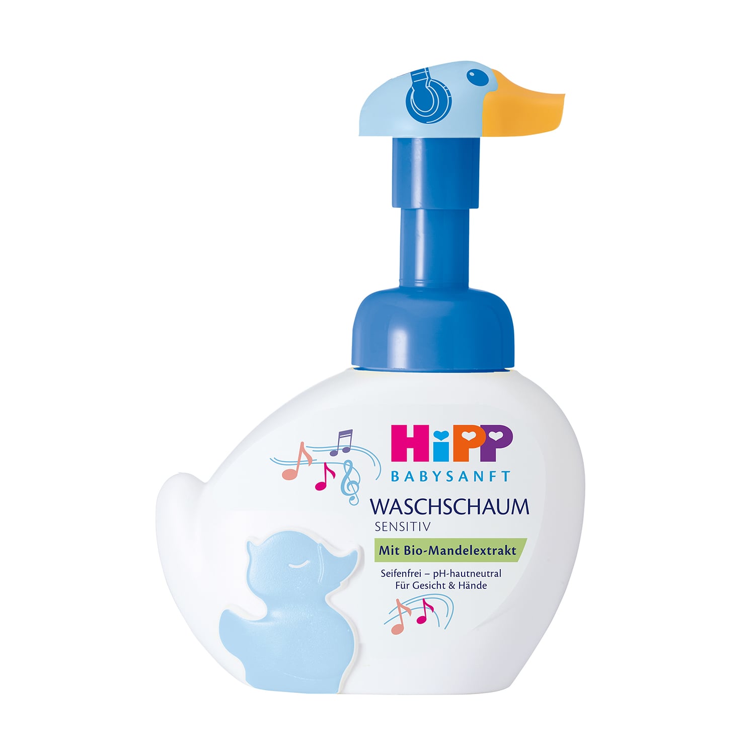 Дитяча пінка для вмивання HiPP Babysanft Музикант, 250 мл